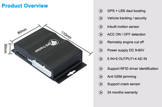 화물 차량 관리 무료 트랙킹 플랫폼을 위한 RFID 실시간 학교 버스 GPS 추적자