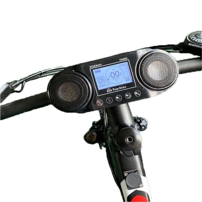 MP3과 가지고 다닐 수 있는 무선 자전거 컴퓨터 재충전이 가능한 전기적 자전거 속도계