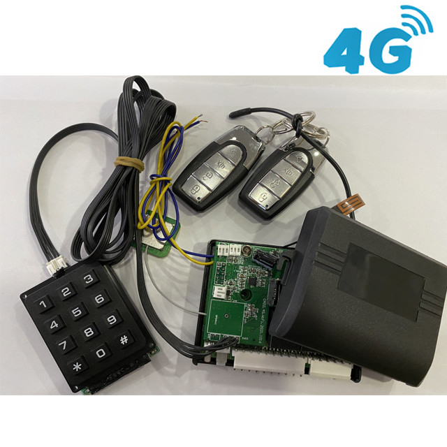 키패드 핀 코드 반대 절도 CA02와 DC24V 4G 와이파이 현명한 자동차 도난 경보기 시스템